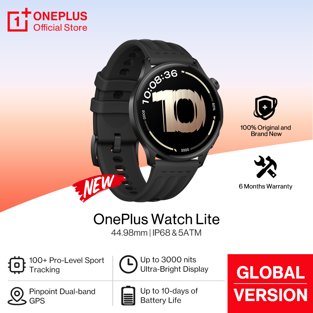 Fall Detection Watch - World Premiere OnePlus Watch Lite Smart