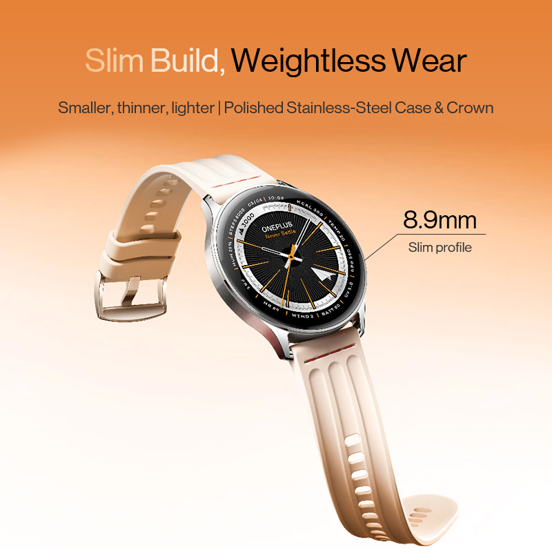 World Premiere OnePlus Watch L - Fall Detection Watch review and price