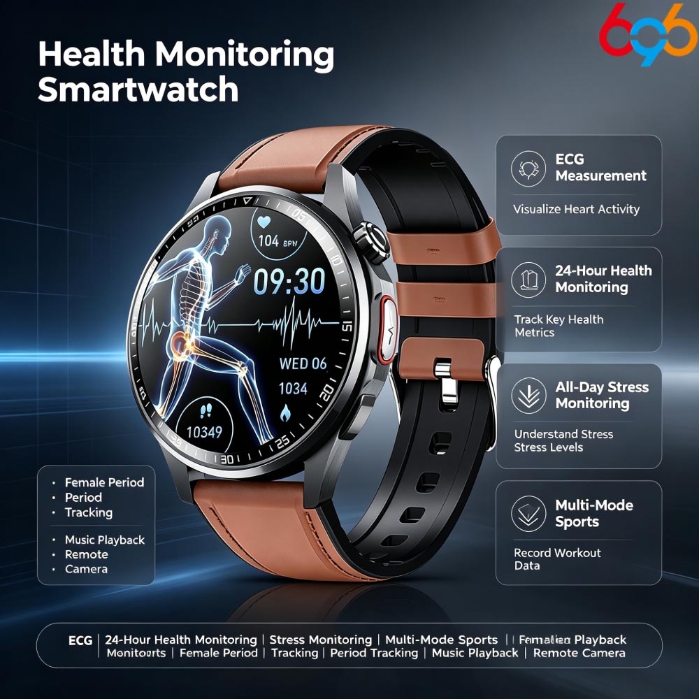 Men & Women Smartwatch  Ultra  - Fall Detection Watch review and price
