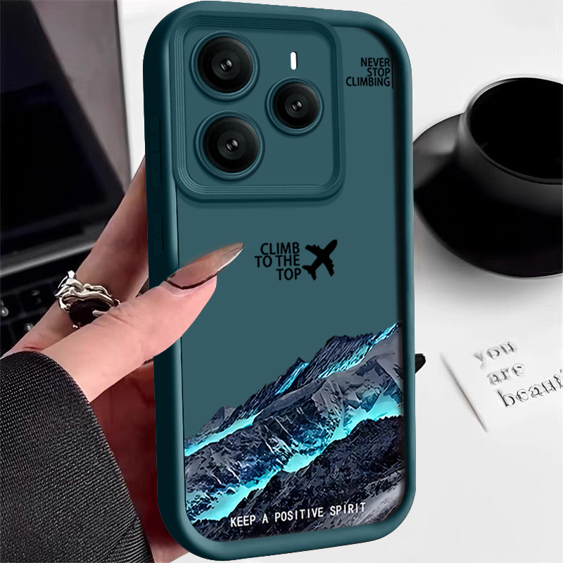 Airplane Route Pattern TPU Pho - Xiaomi Redmi Note 14 review and price